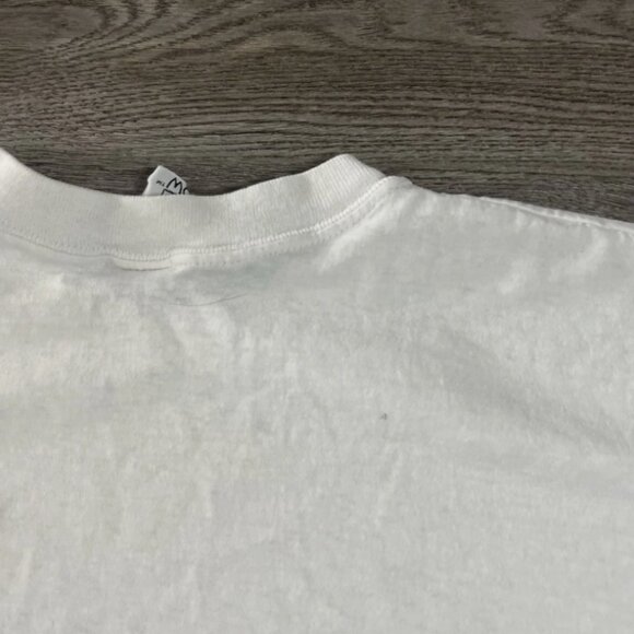 Vintage 90s Angels & Hearts Cropped T-Shirt Women’s - Picture 8 of 10